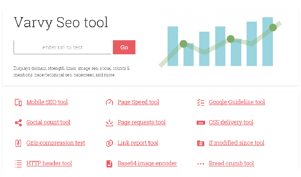 Varvy SEO-Tool Screenshot